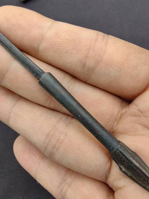 古玩銅器箭頭真品鑒賞圖