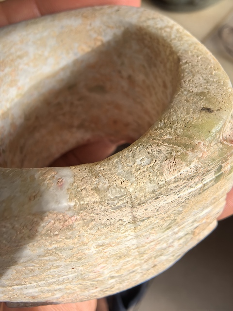 古玩玉器仿古玉琮真品鑒賞圖