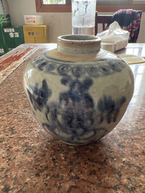 古玩陶瓷青花罐真品鑒賞圖