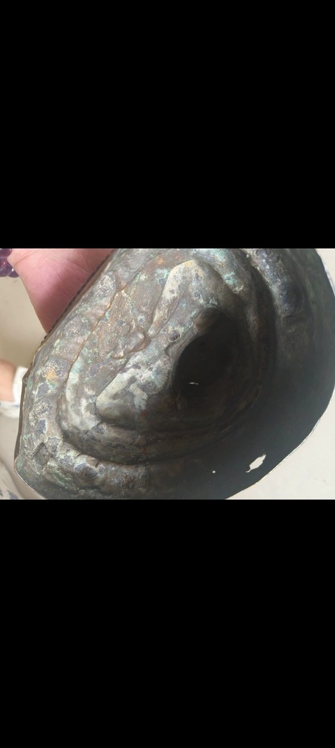 古玩銅器銅釋迦摩尼真品鑒賞圖