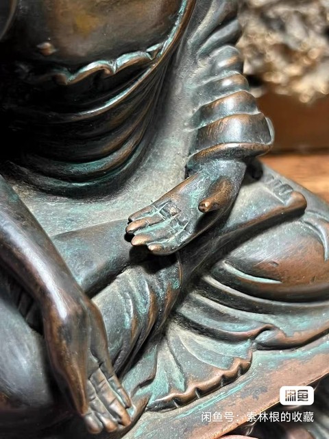 古玩銅器銅釋迦摩尼真品鑒賞圖