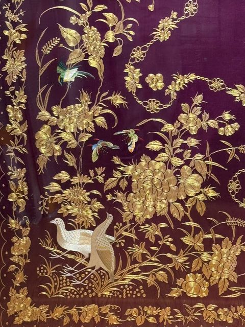 古玩雜項刺繡真品鑒賞圖