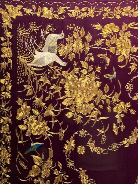 古玩雜項刺繡真品鑒賞圖