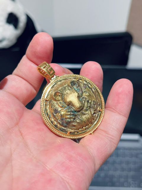 古玩銅器漢熊真品鑒賞圖