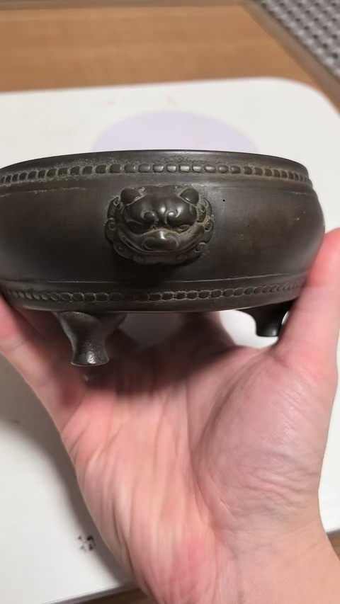 古玩銅器爐真品鑒賞圖