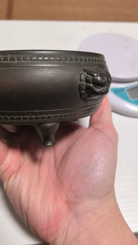 古玩銅器爐真品鑒賞圖