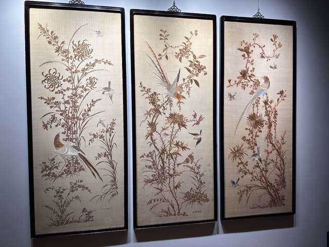 古玩雜項制繡真品鑒賞圖