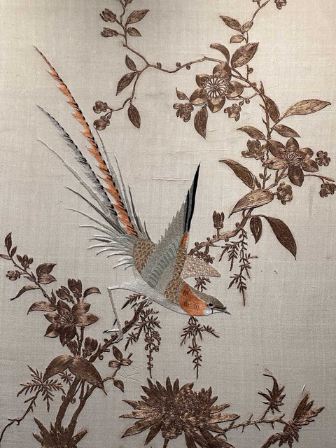 古玩雜項制繡真品鑒賞圖