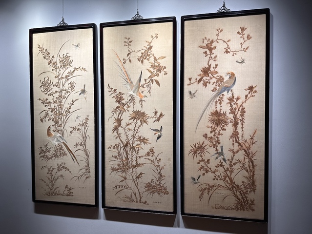 古玩雜項制繡真品鑒賞圖