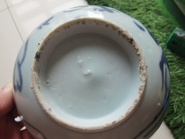 古玩陶瓷青花龍紋碗真品鑒賞圖