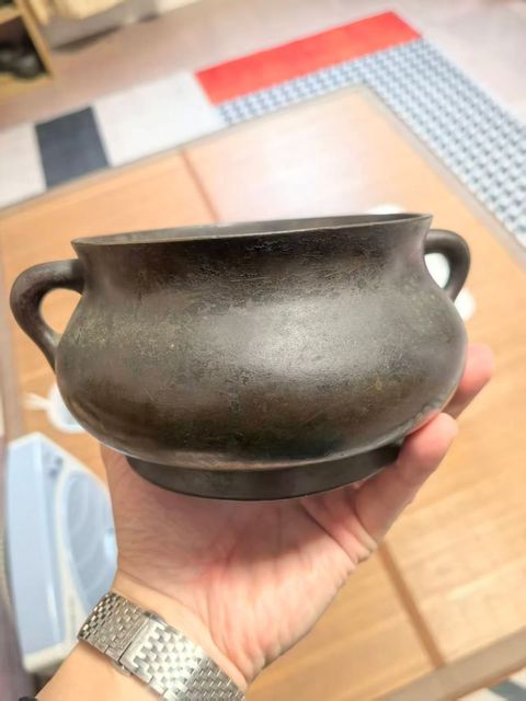 古玩銅器爐真品鑒賞圖