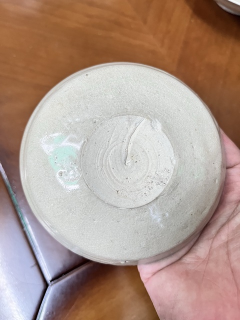 古玩陶瓷青白釉刻花洗真品鑒賞圖