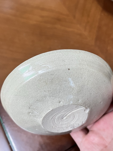 古玩陶瓷青白釉刻花洗真品鑒賞圖