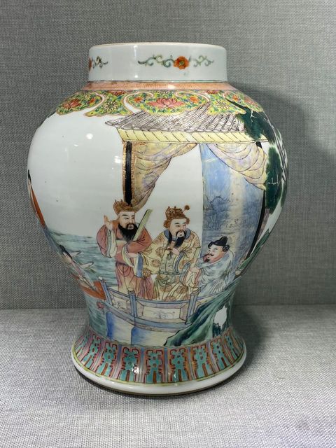 古玩陶瓷罐真品鑒賞圖