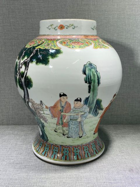 古玩陶瓷罐真品鑒賞圖