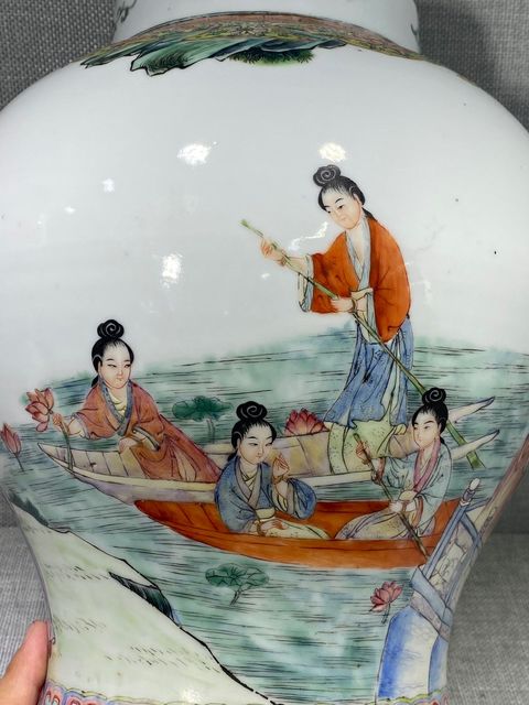 古玩陶瓷罐真品鑒賞圖