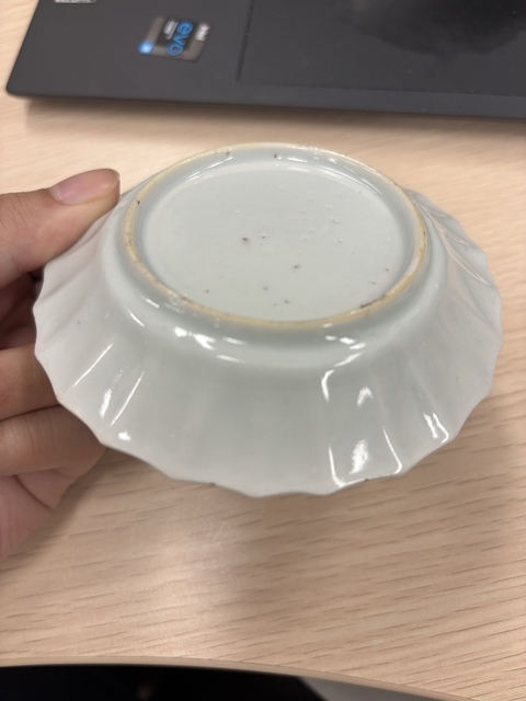 古玩陶瓷康熙青花小碟真品鑒賞圖