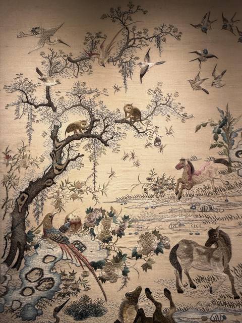 古玩雜項(xiàng)刺繡真品鑒賞圖