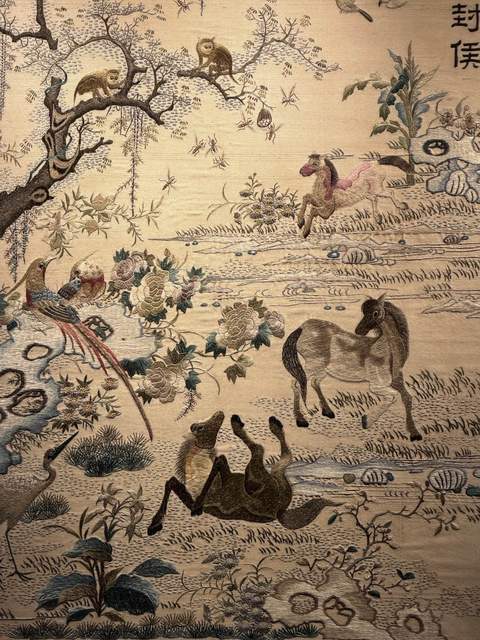 古玩雜項(xiàng)刺繡真品鑒賞圖