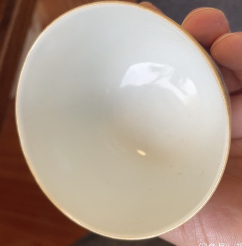 古玩陶瓷三星高照圖粉彩杯杯真品鑒賞圖