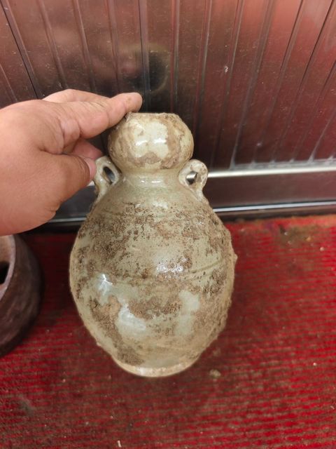 古玩陶瓷唐.葫蘆瓶真品鑒賞圖