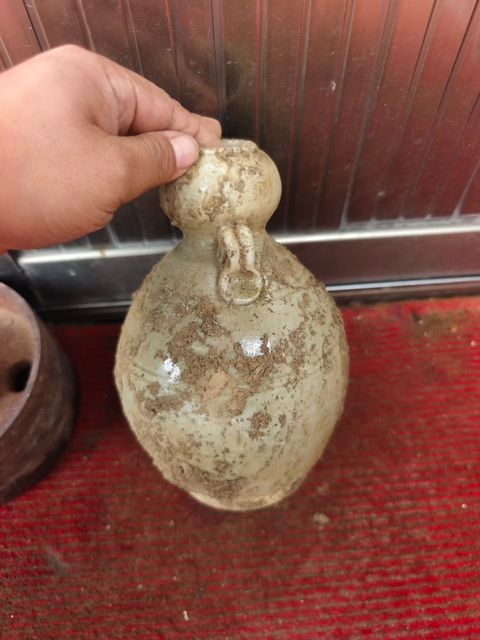 古玩陶瓷唐.葫蘆瓶真品鑒賞圖