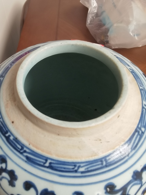 古玩陶瓷青花罐真品鑒賞圖