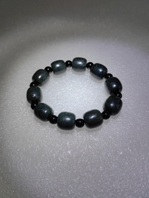 古玩玉器和田青玉手串拍賣，當前價格398元