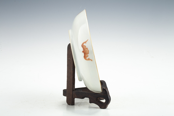 古玩陶瓷清光緒·粉彩九桃紋盤(pán)（官）真品鑒賞圖