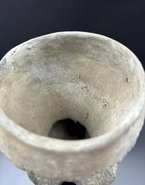 古玩陶瓷龍山文化·三足鬲拍賣，當前價格2384元