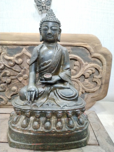 古玩銅器釋迦牟尼佛真品鑒賞圖