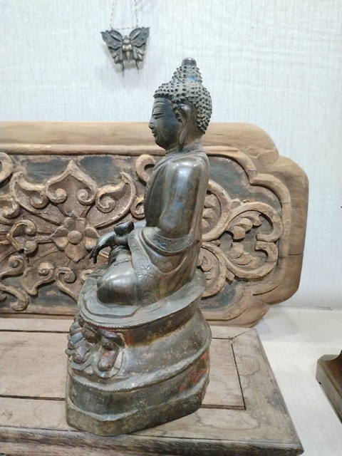 古玩銅器釋迦牟尼佛真品鑒賞圖