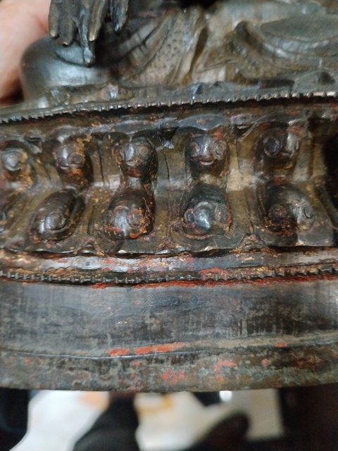 古玩銅器釋迦牟尼佛真品鑒賞圖