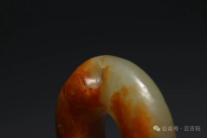 古玩玉器玉玦真品鑒賞圖