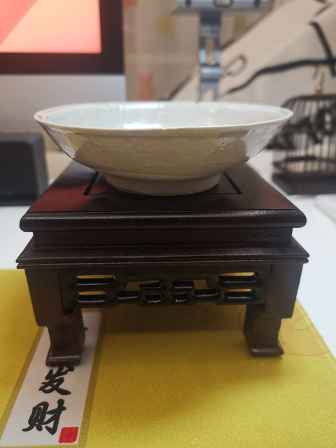 古玩陶瓷青白釉大碗真品鑒賞圖