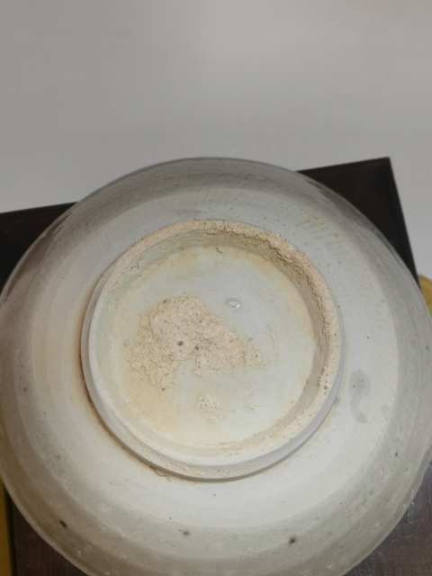 古玩陶瓷青白釉大碗真品鑒賞圖