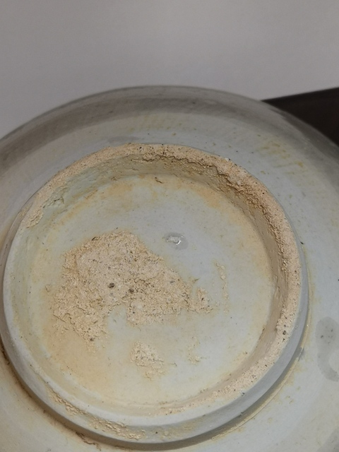 古玩陶瓷青白釉大碗真品鑒賞圖