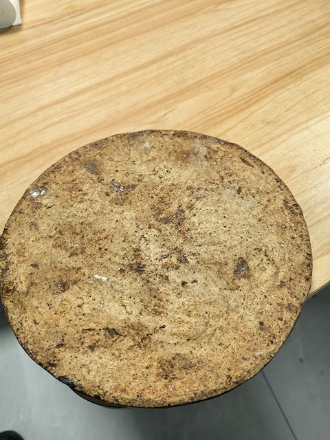 古玩陶瓷磁州窯黑釉印模真品鑒賞圖