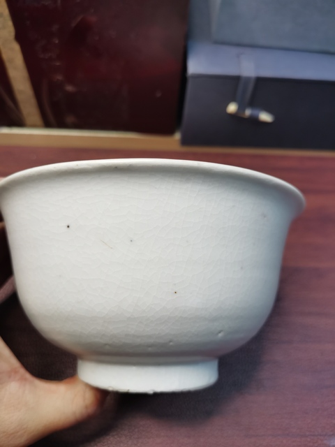 古玩陶瓷明代 白釉碗拍賣，當(dāng)前價格3700元