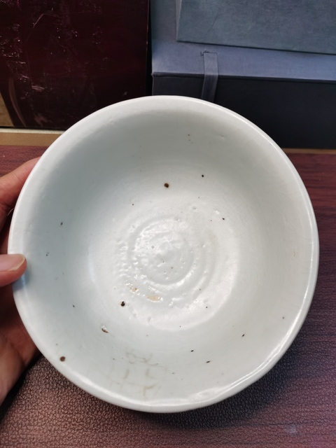 古玩陶瓷明代 白釉碗拍賣，當(dāng)前價格3700元