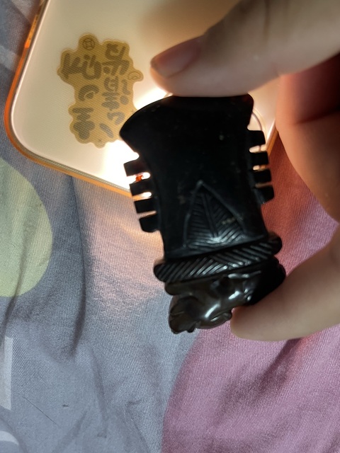 古玩玉器岫玉雕“清末民初”掛件真品鑒賞圖