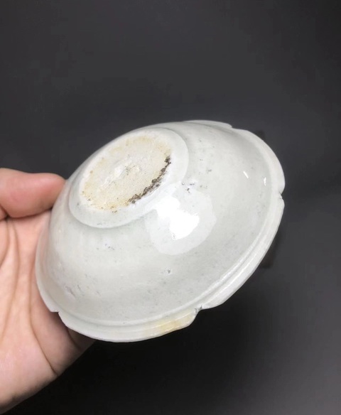 古玩陶瓷宋代影青花口盤真品鑒賞圖