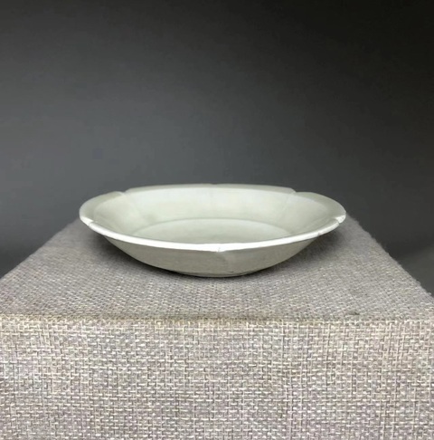 古玩陶瓷宋代影青花口盤真品鑒賞圖