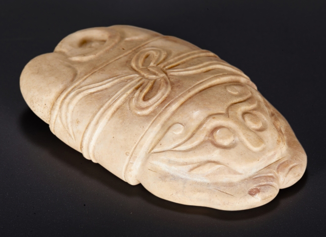 古玩玉器地方玉獸真品鑒賞圖