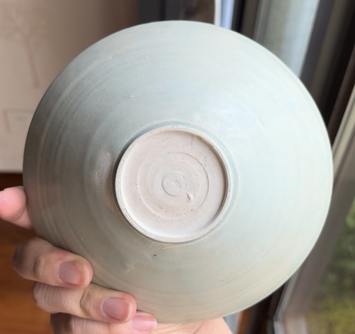 古玩陶瓷宋代影青刻花蓖紋碗真品鑒賞圖