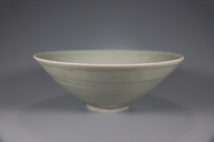 古玩陶瓷宋代影青刻花蓖紋碗真品鑒賞圖