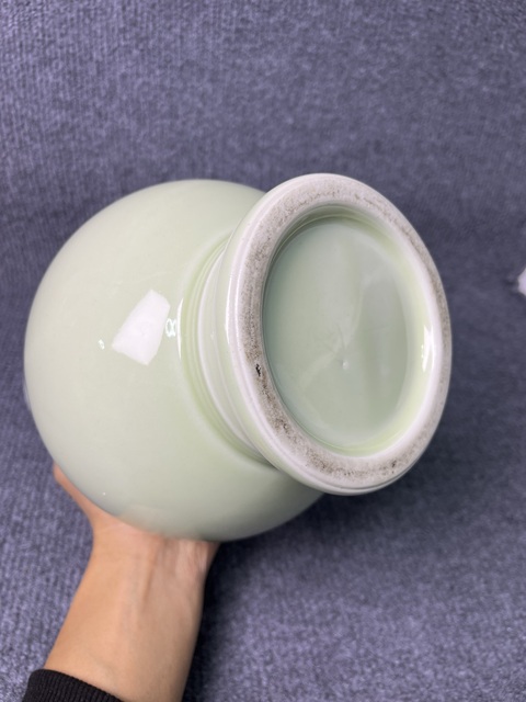 古玩陶瓷青釉尊拍賣，當前價格688元