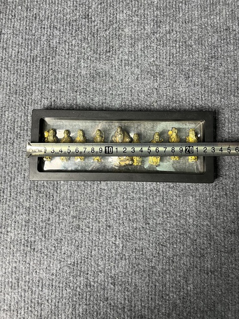 古玩雜項鎏金八仙人物帽飾真品鑒賞圖