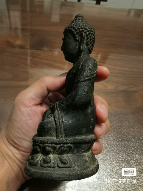 古玩銅器銅佛像真品鑒賞圖