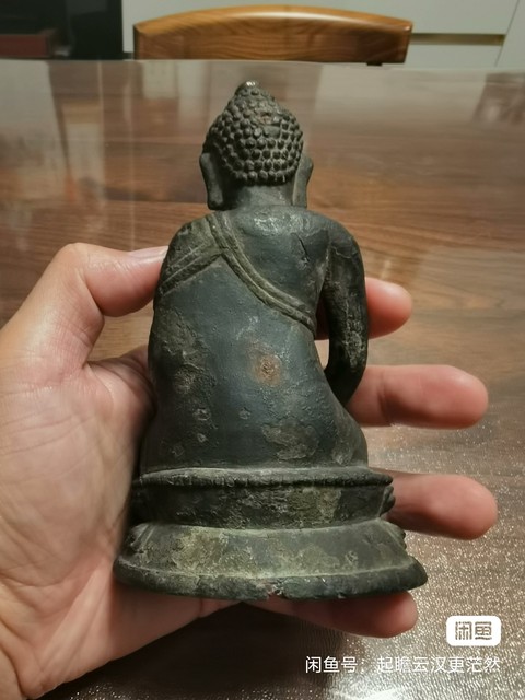 古玩銅器銅佛像真品鑒賞圖